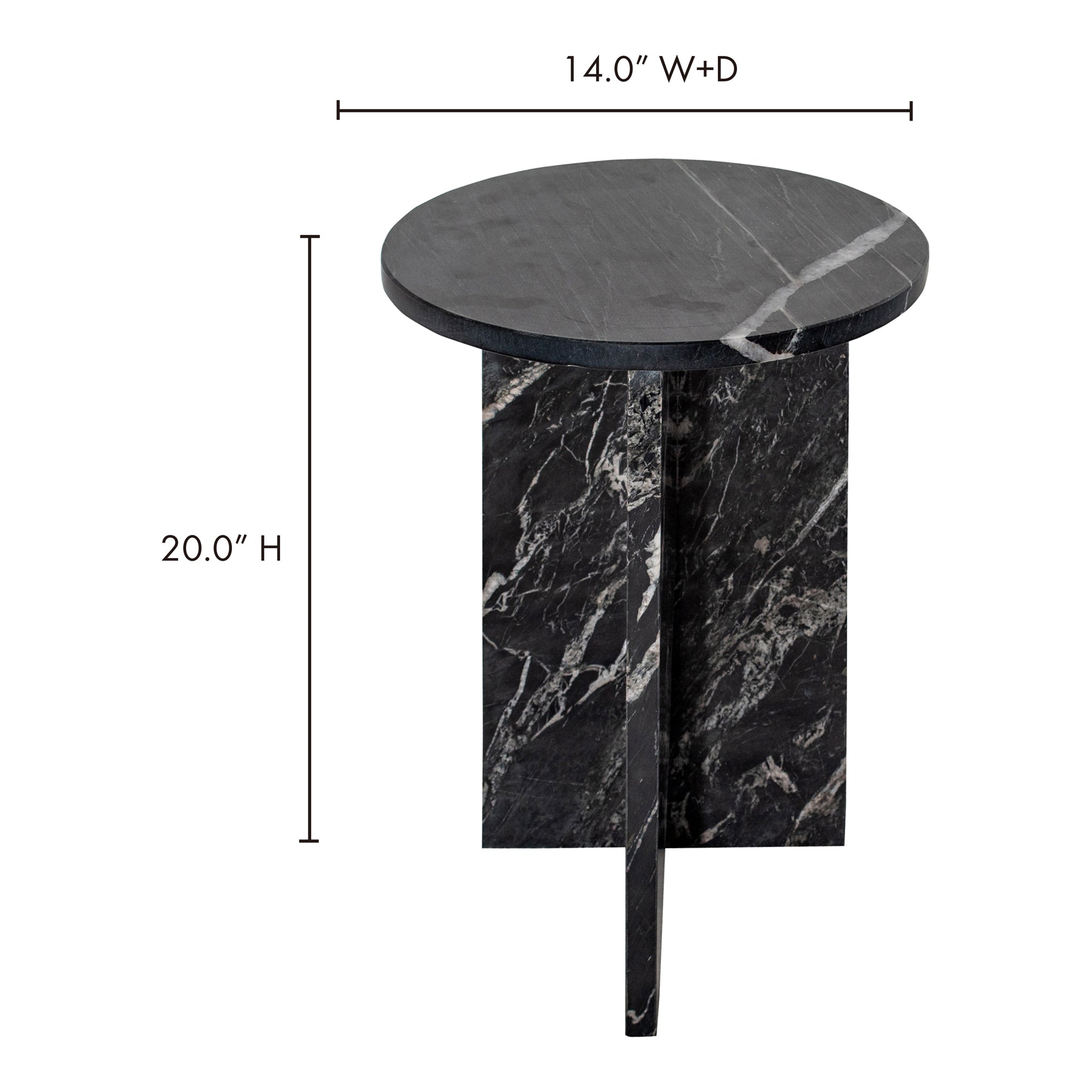 Grace Accent Table FURNITURE - accent table Moe's Furniture