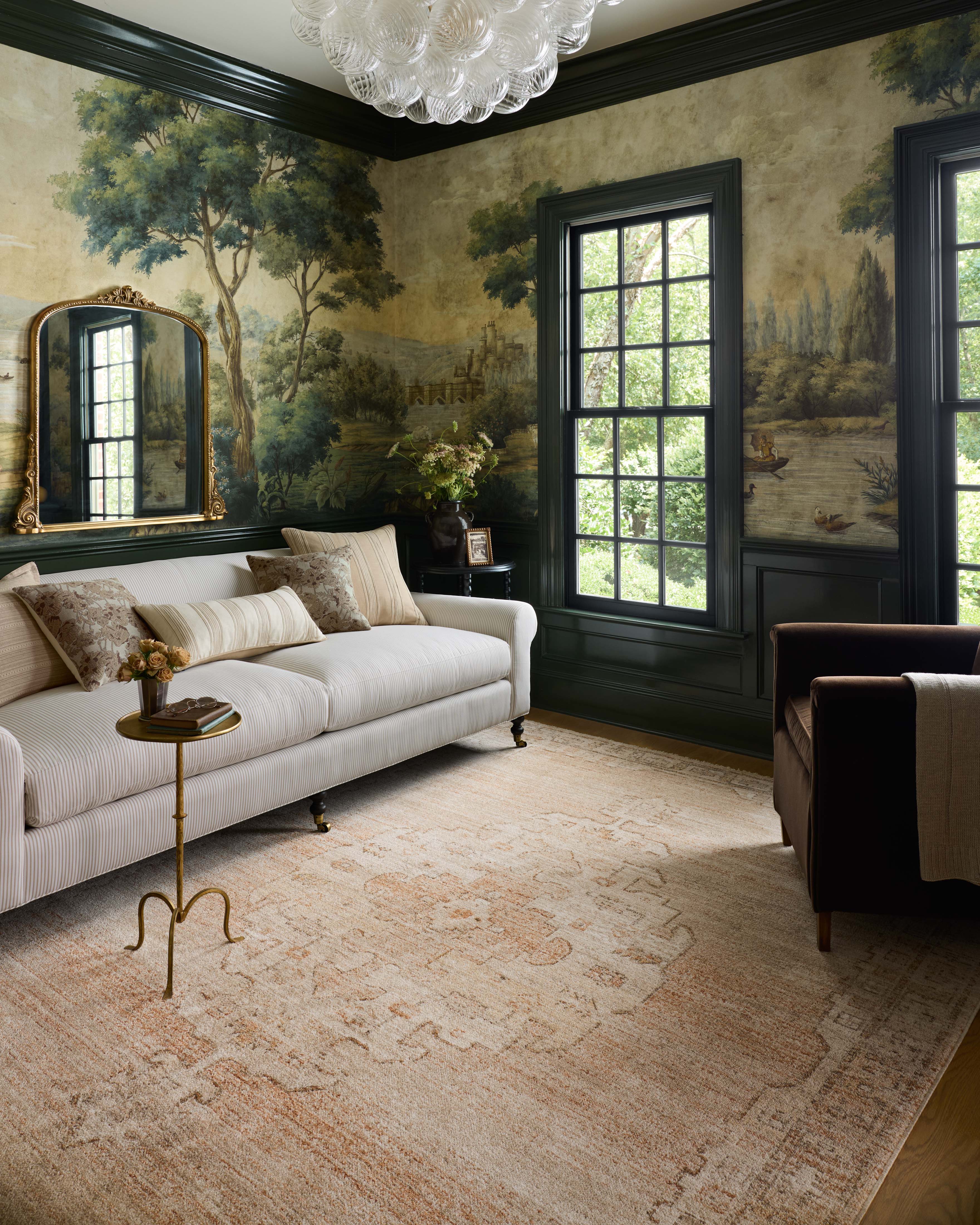 Chris Loves Julia x Loloi Palma Spice / Natural Rug RUGS - synthetic Loloi