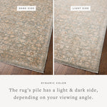 IN STORE - Chris Loves Julia x Loloi Palma Blue / Natural Rug IN STORE - rugs Loloi
