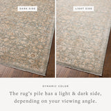 IN STORE - Chris Loves Julia x Loloi Palma Blue / Natural Rug IN STORE - rugs Loloi