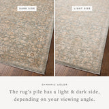 Chris Loves Julia x Loloi Palma Blue / Natural Rug