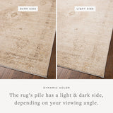 Chris Loves Julia x Loloi Palma Natural / Smoke Rug