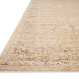 Chris Loves Julia x Loloi Palma Wheat / Bark Rug RUGS - synthetic Loloi