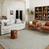 FLOOR MODEL - Loloi Polly Blue / Sand Rug - 3'6" x 5'6" IN STORE - Sale Rug Loloi