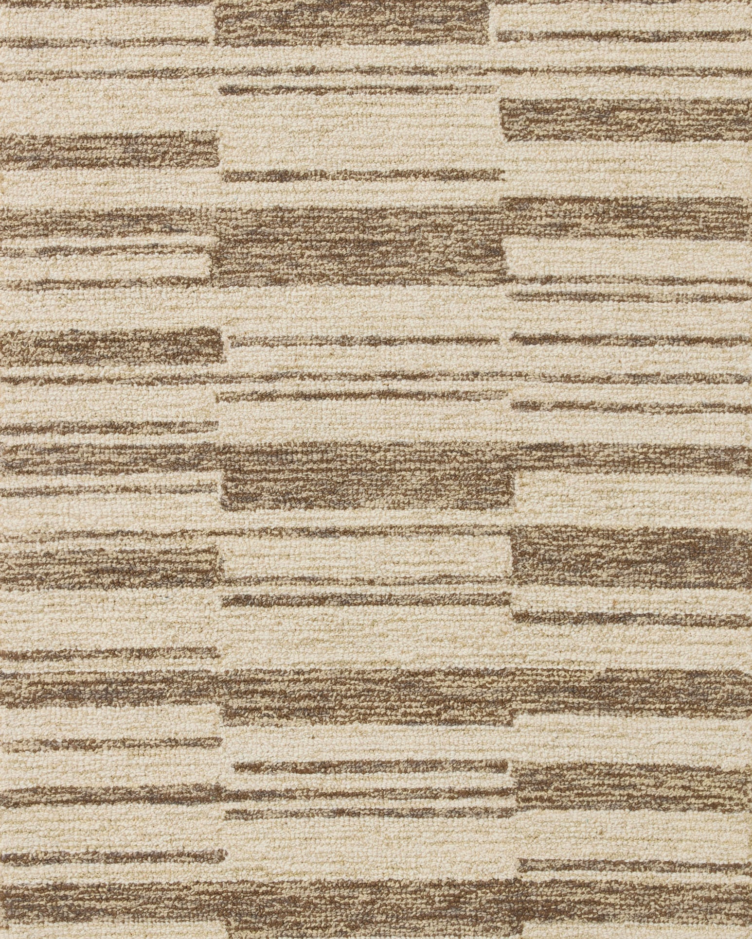Chris Loves Julia x Loloi Polly Beige / Tobacco Rug 0-RUGS - jute Loloi