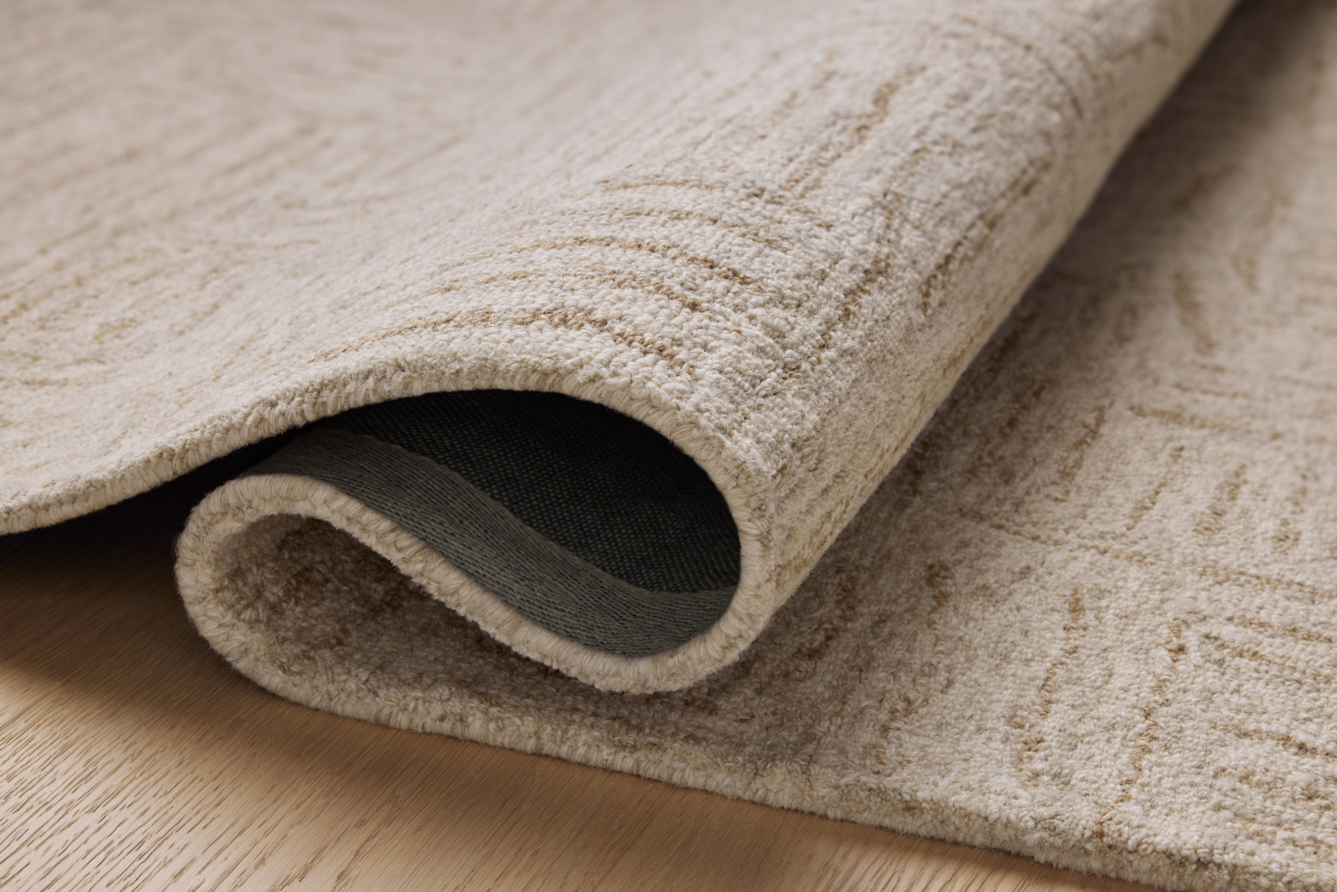 Chris Loves Julia x Loloi Polly Smoke / Sand Rug 0-RUGS - jute Loloi
