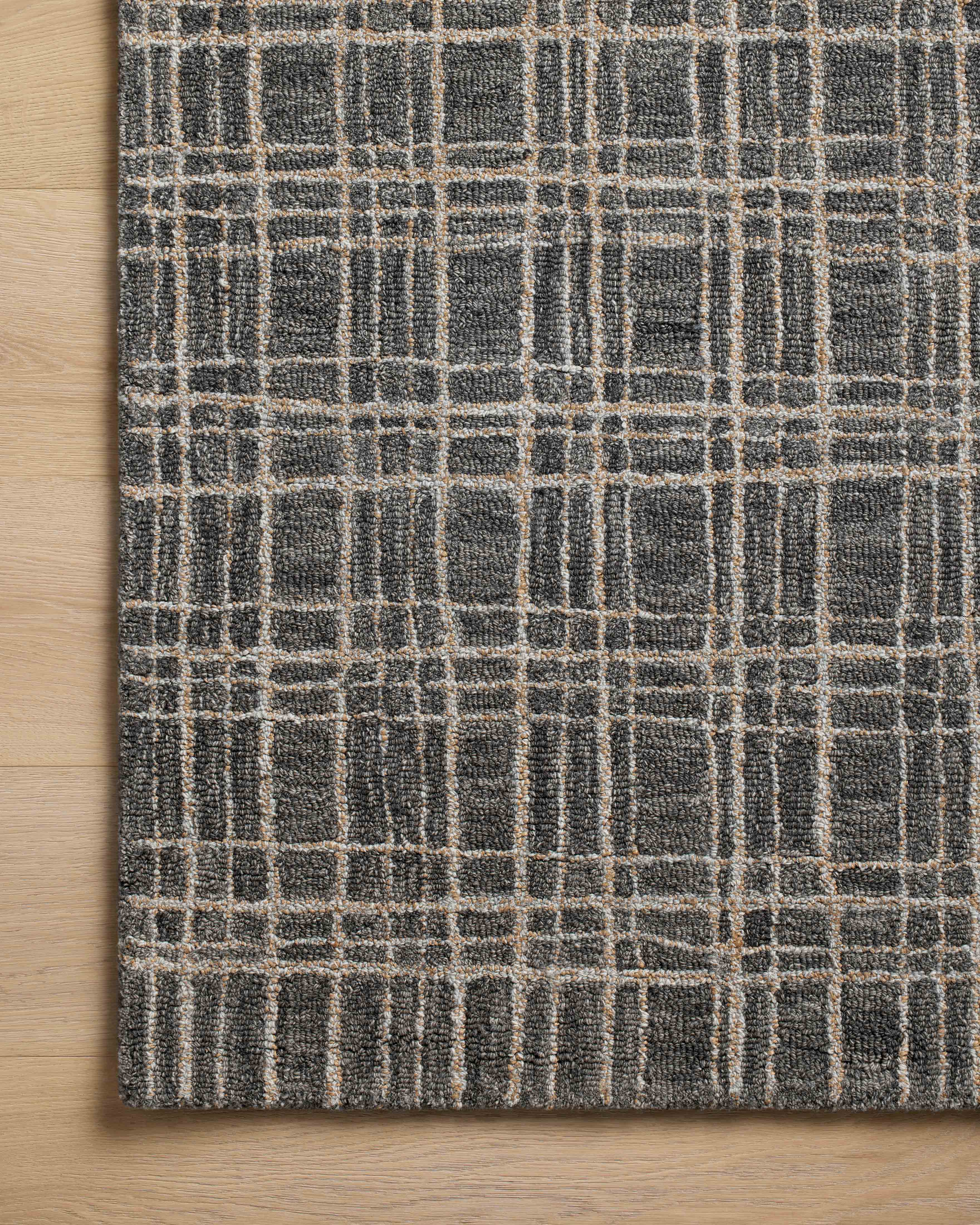 Chris Loves Julia x Loloi Polly Graphite / Pebble Rug 0-RUGS - jute Loloi