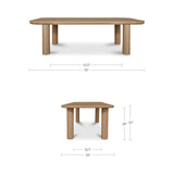 Alda Dining Table FURNITURE - dining table Moe's Furniture