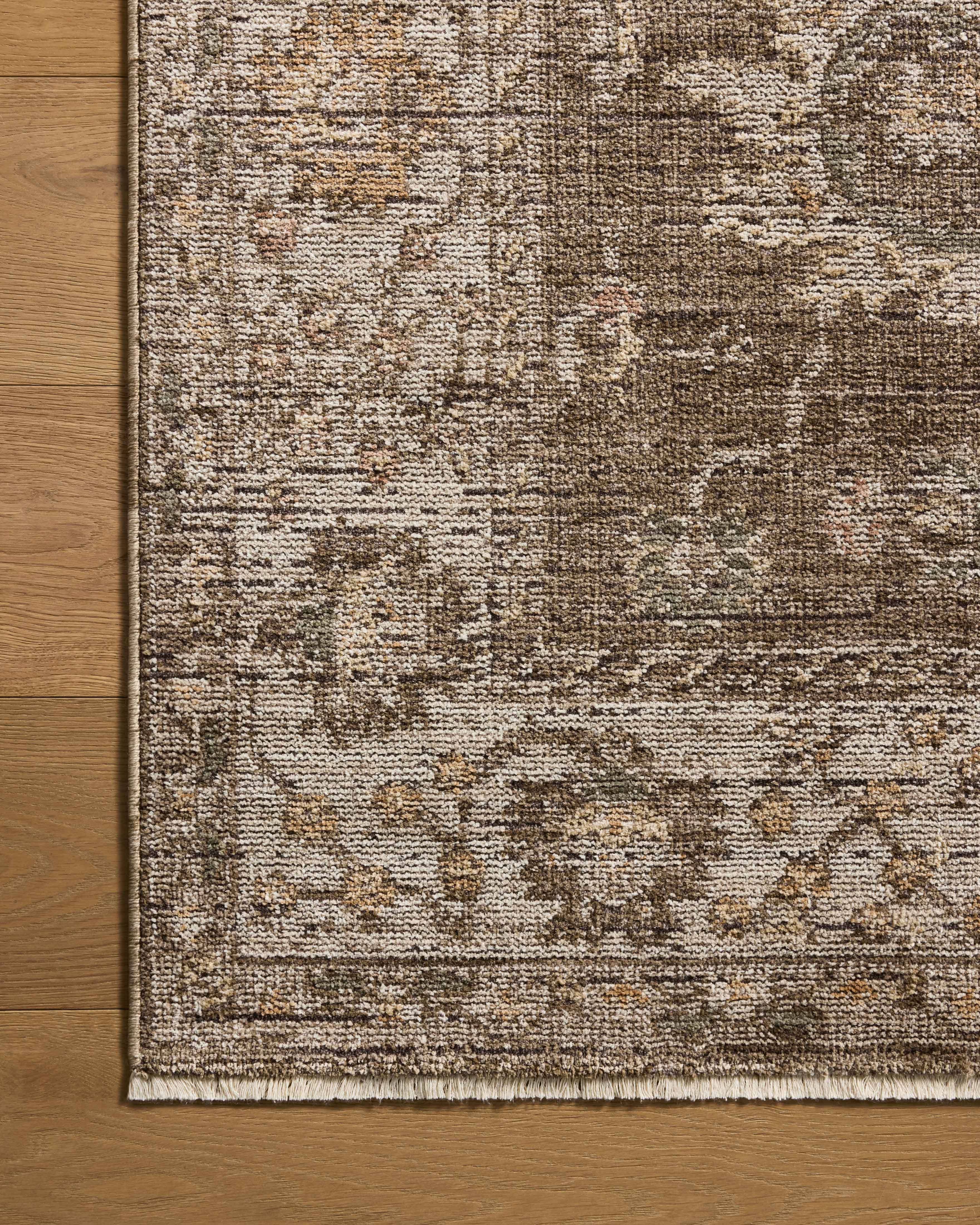 Loloi Priscilla Bark / Ivory Rug RUGS - synthetic Loloi 18" x 18" sample
