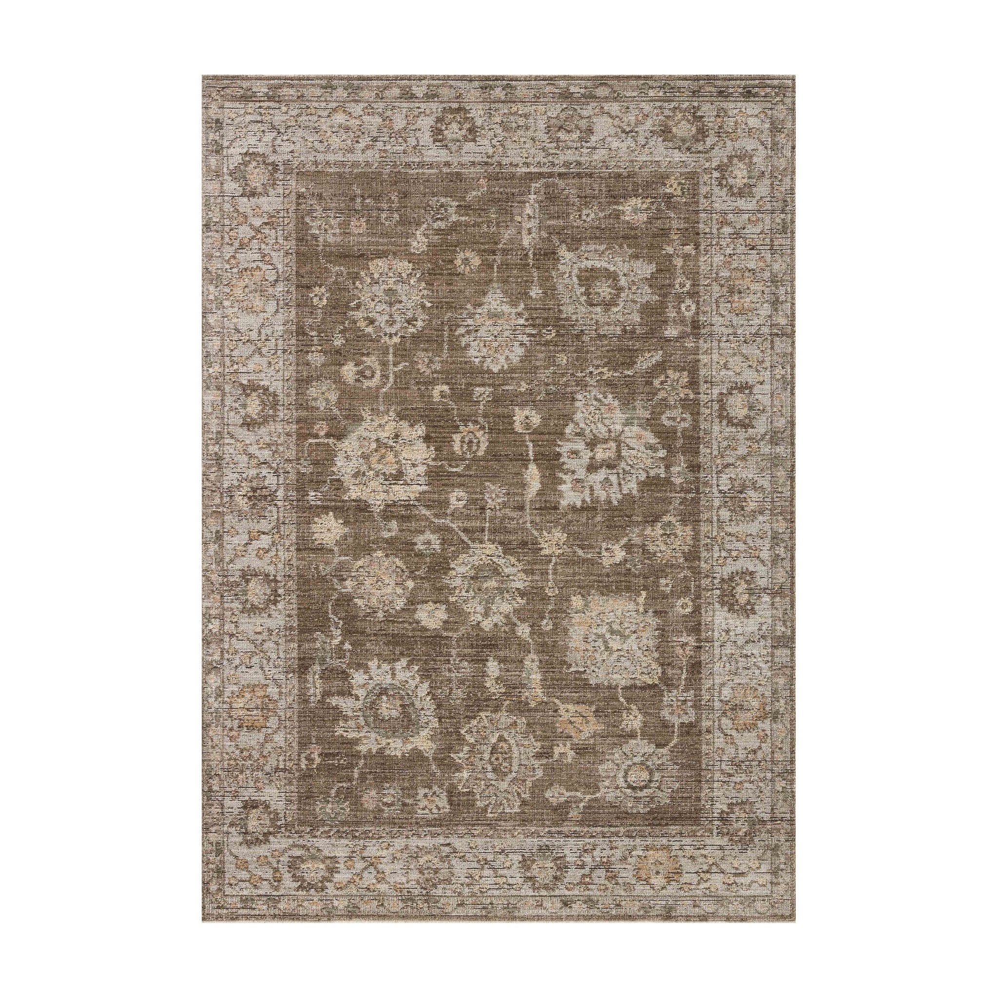 Loloi Priscilla Bark / Ivory Square Rug RUGS - synthetic Loloi 10'0" x 10'0" Square