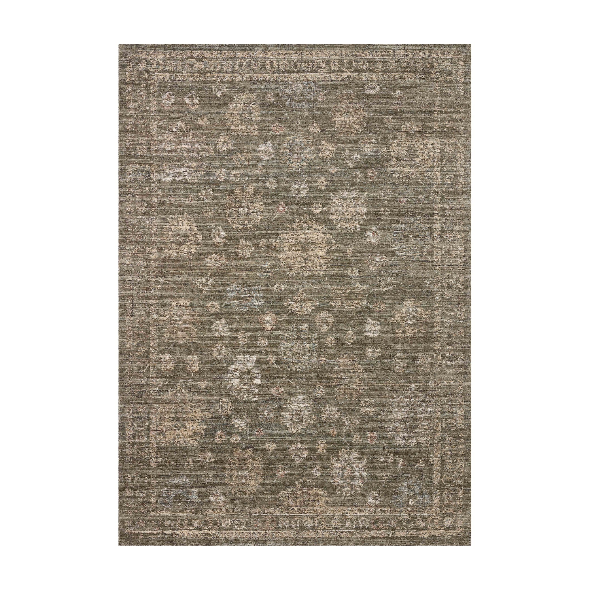 Loloi Priscilla Olive / Sand Square Rug RUGS - synthetic Loloi 10'0" x 10'0" Square