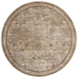 Loloi Priscilla Sand / Earth Square Rug RUGS - synthetic Loloi