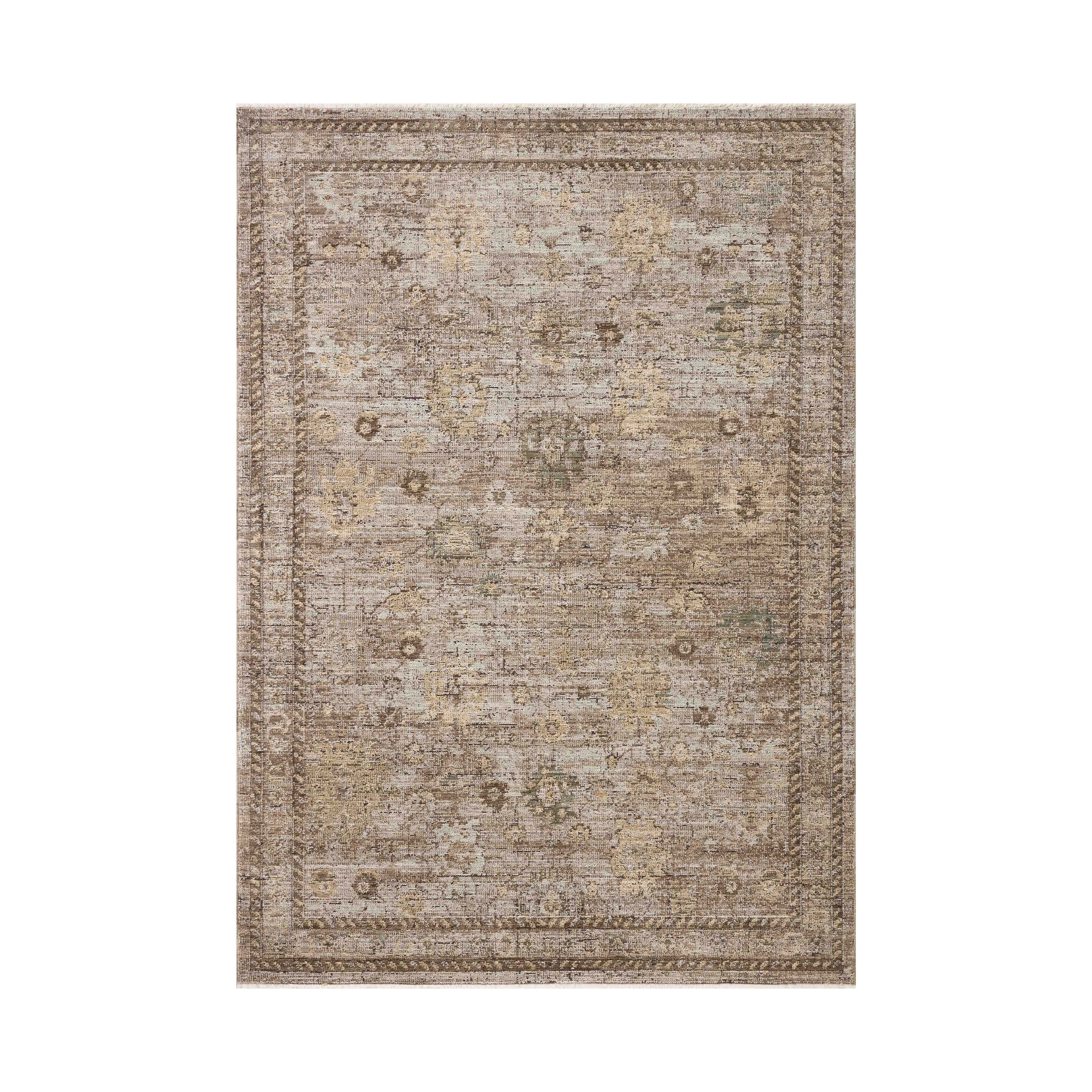 Loloi Priscilla Sand / Earth Rug RUGS - synthetic Loloi 18" x 18" sample