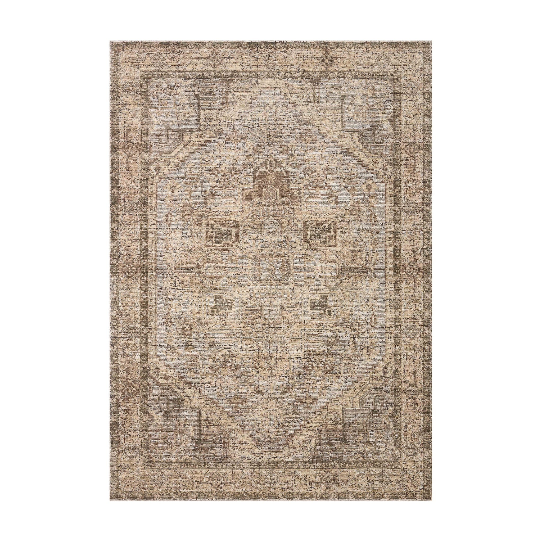 Loloi Priscilla Beige / Earth Square Rug RUGS - synthetic Loloi 10'0" x 10'0" Square