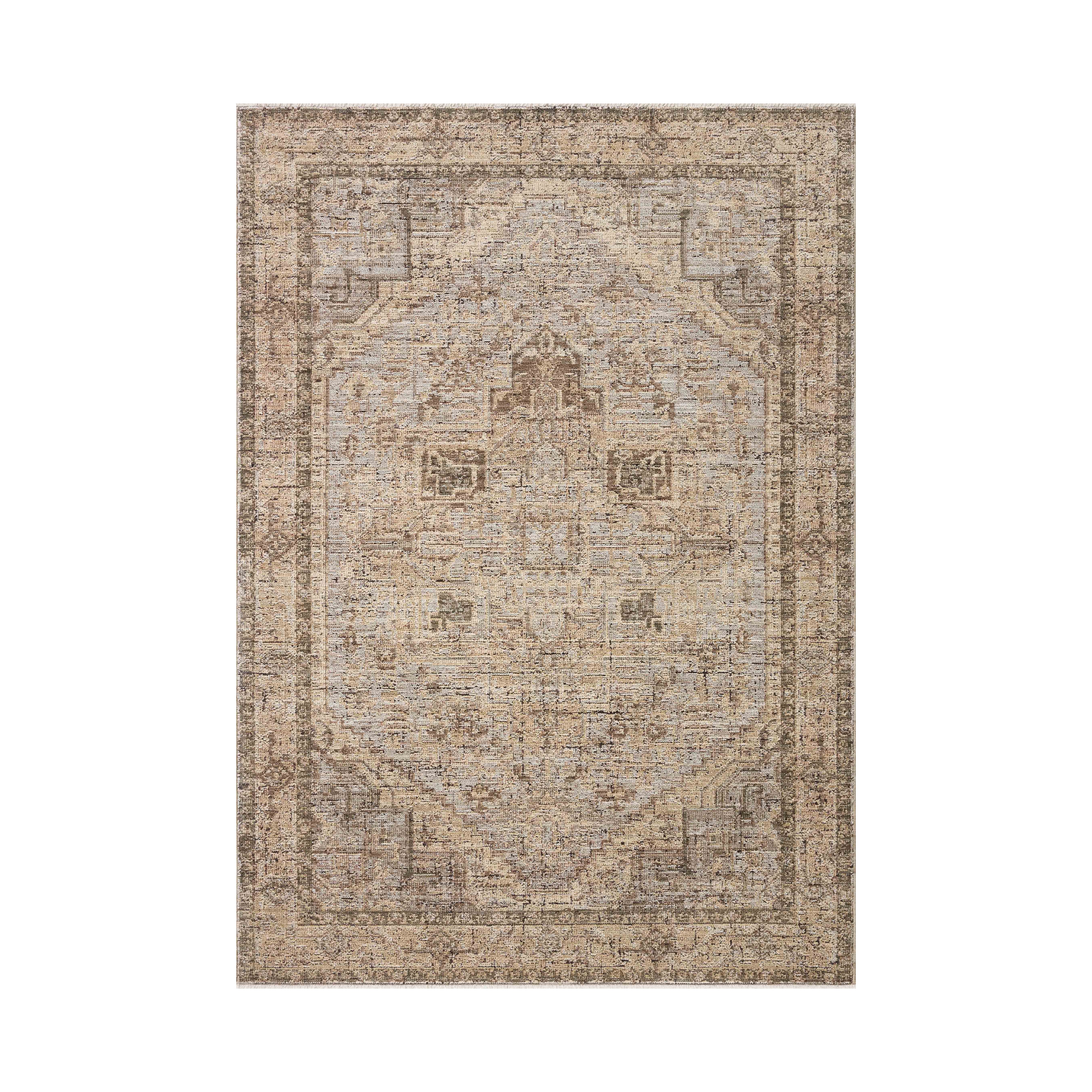 Loloi Priscilla Beige / Earth Rug RUGS - synthetic Loloi 18" x 18" sample