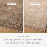 Loloi Priscilla Blush / Multi Rug RUGS - synthetic Loloi 18" x 18" sample