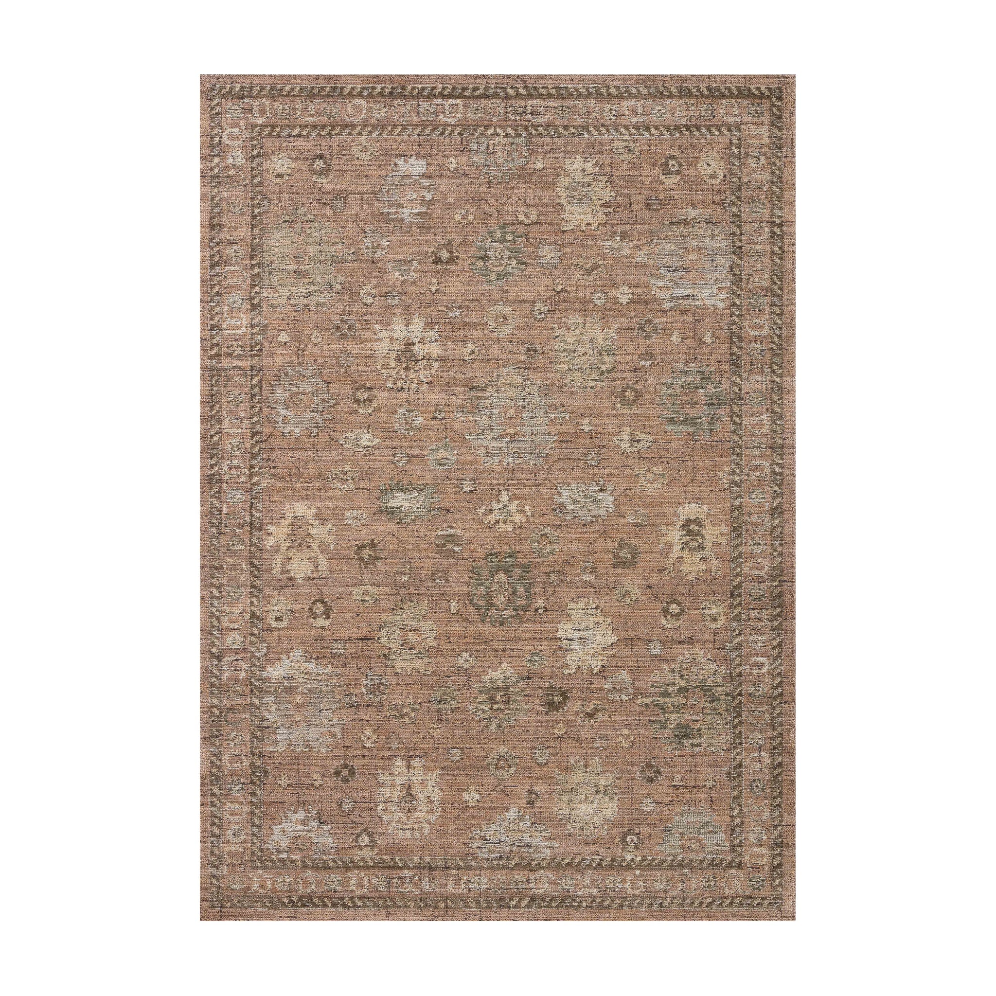 Loloi Priscilla Blush / Multi Square Rug RUGS - synthetic Loloi 10'0" x 10'0" Square