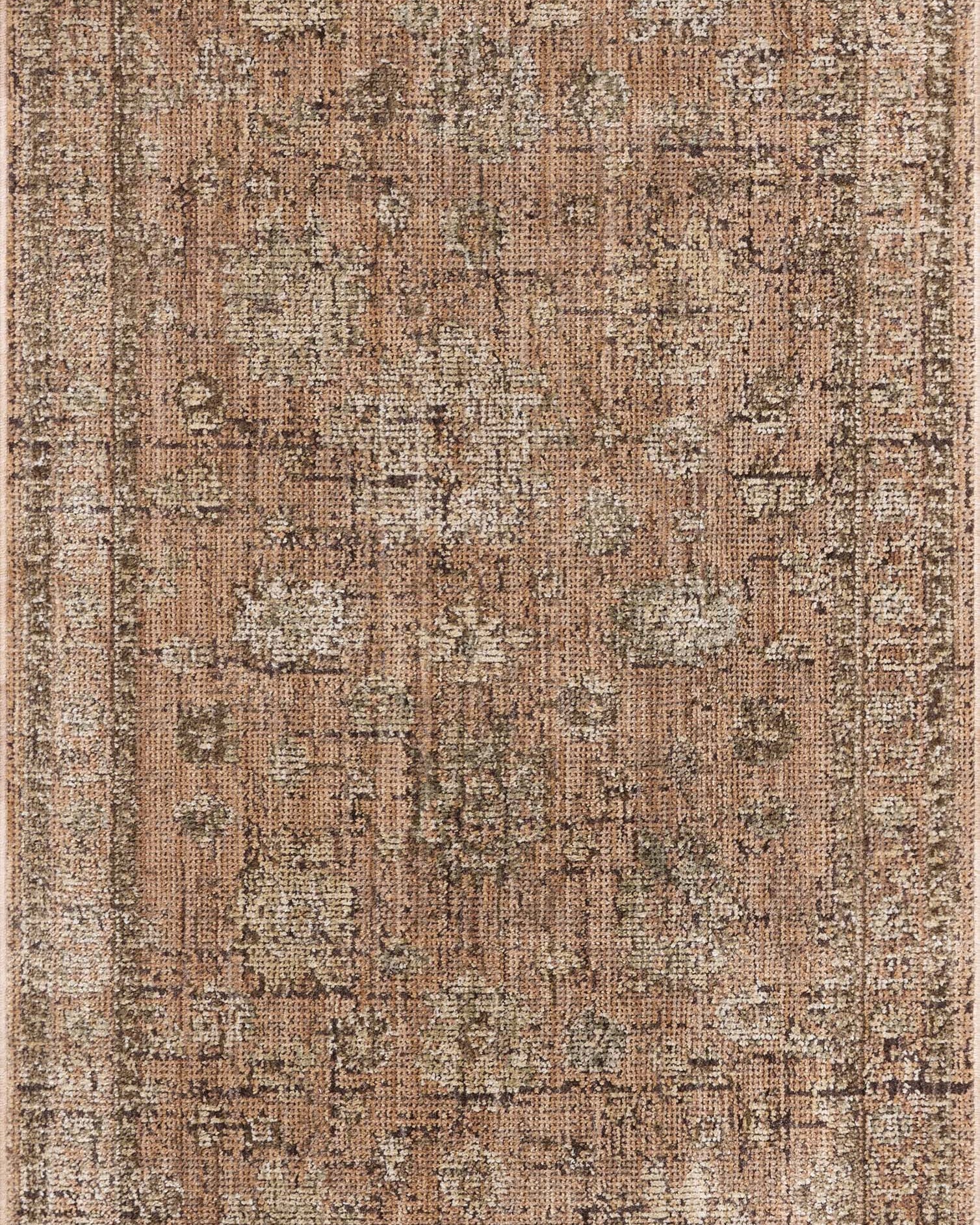 Loloi Priscilla Blush / Multi Square Rug RUGS - synthetic Loloi
