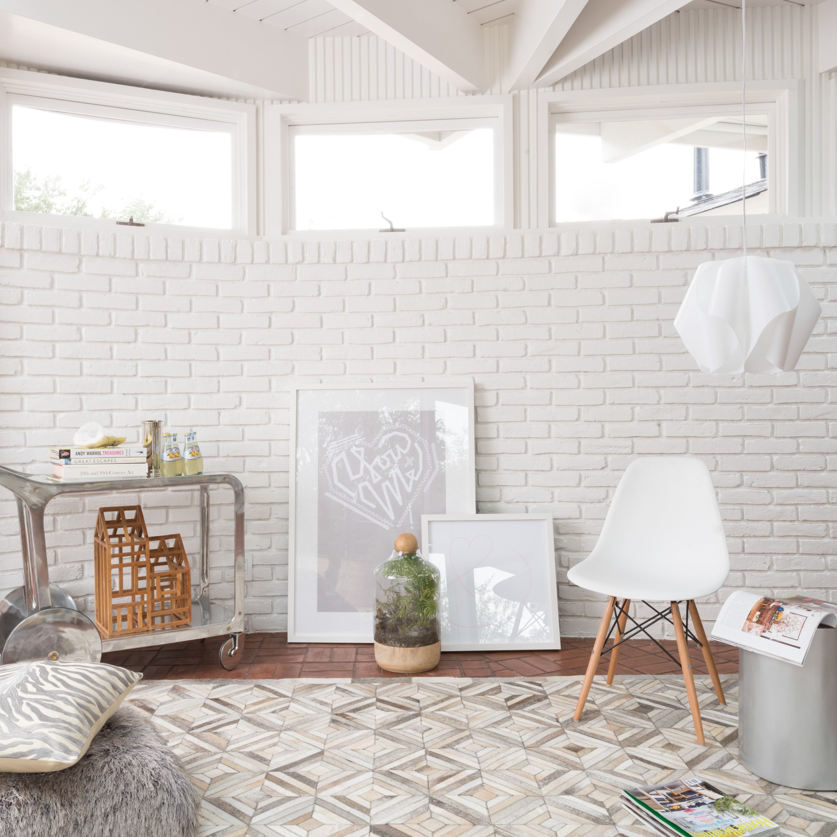 Loloi Promenade Ivory / Grey Rug RUGS - synthetic Loloi