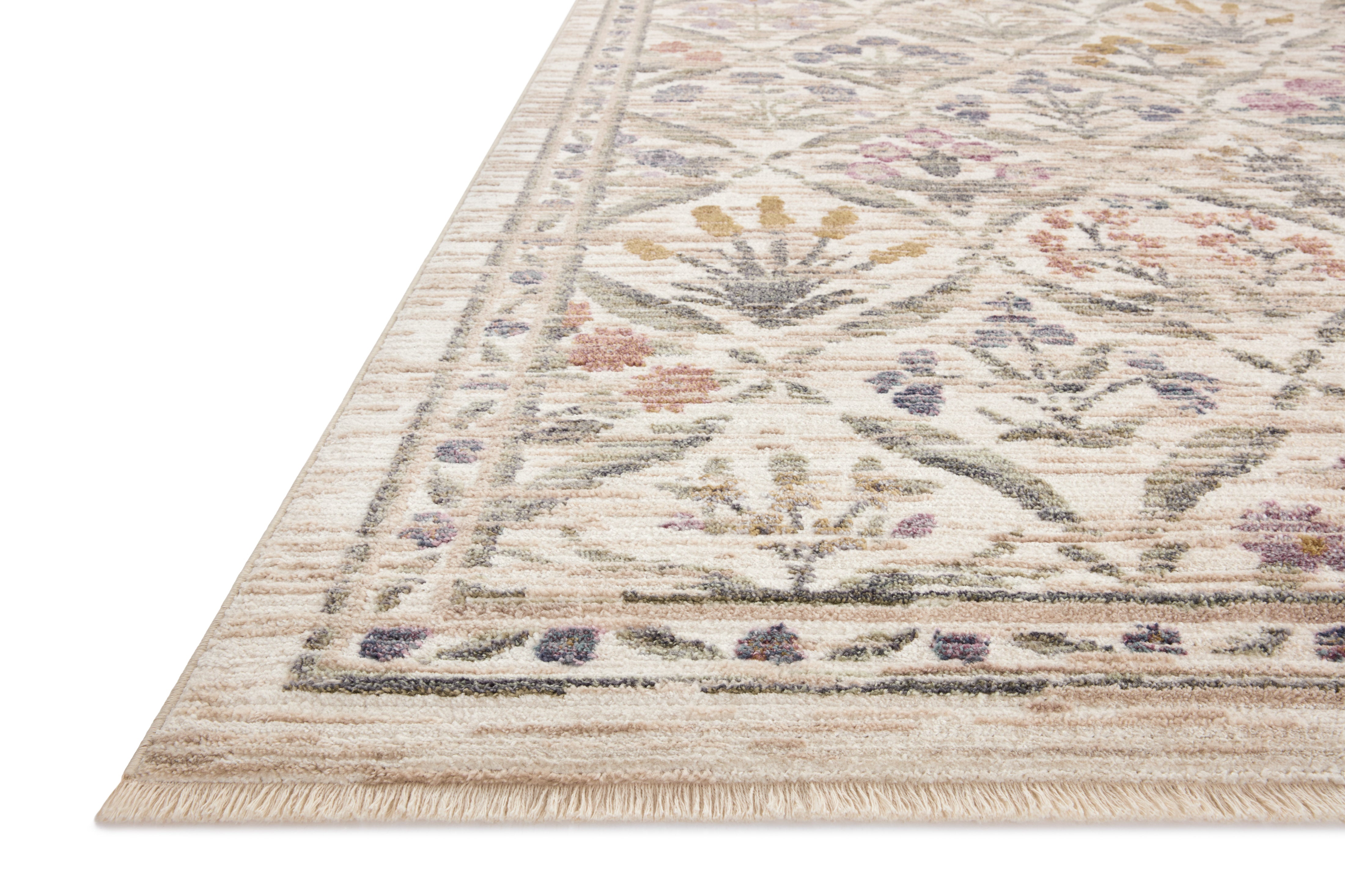 Rifle Paper Co. x Loloi Provence Ivory Rug 1-RUGS - patterned Loloi