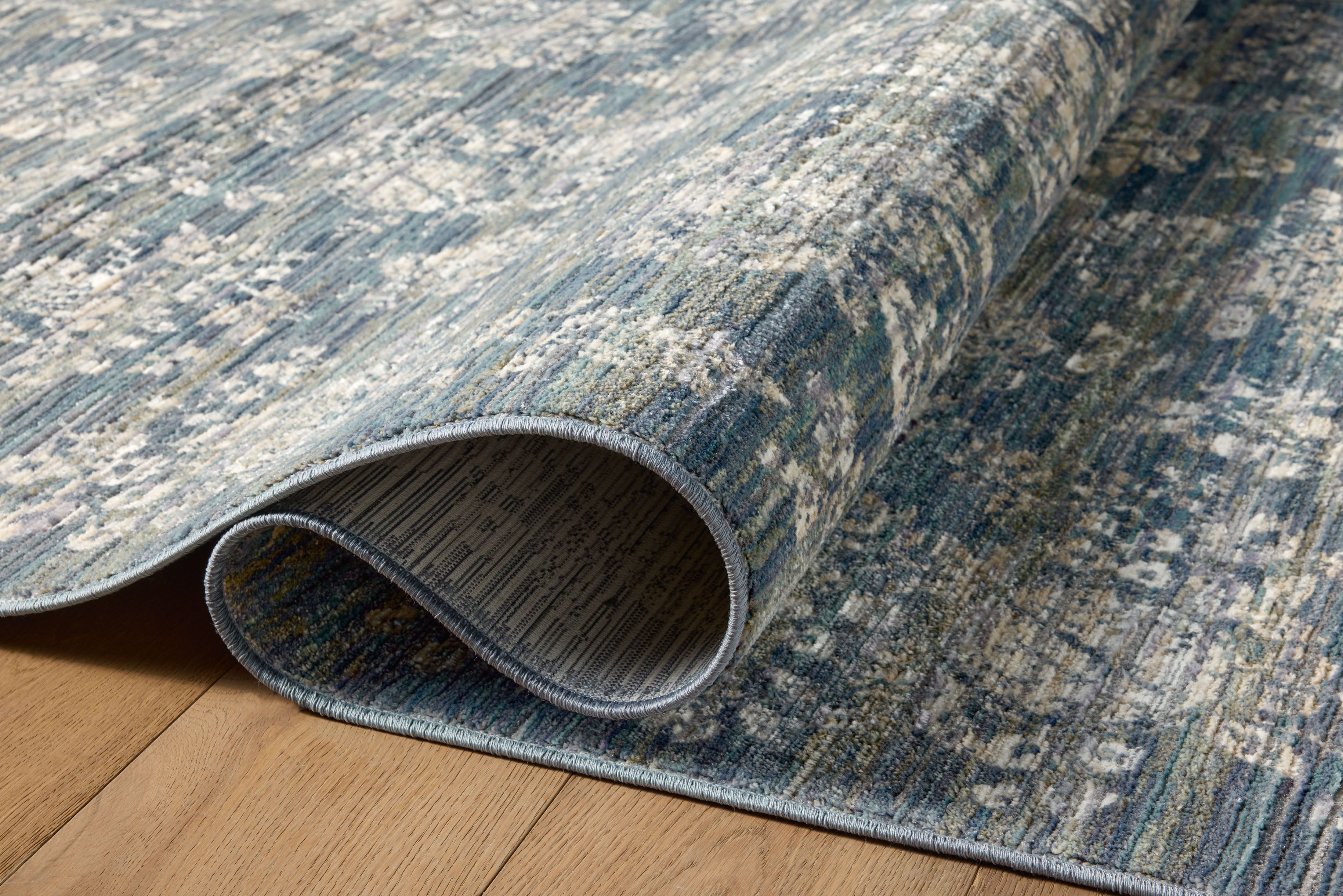 Rifle Paper Co. x Loloi Provence Indigo Rug 1-RUGS-patterned Loloi