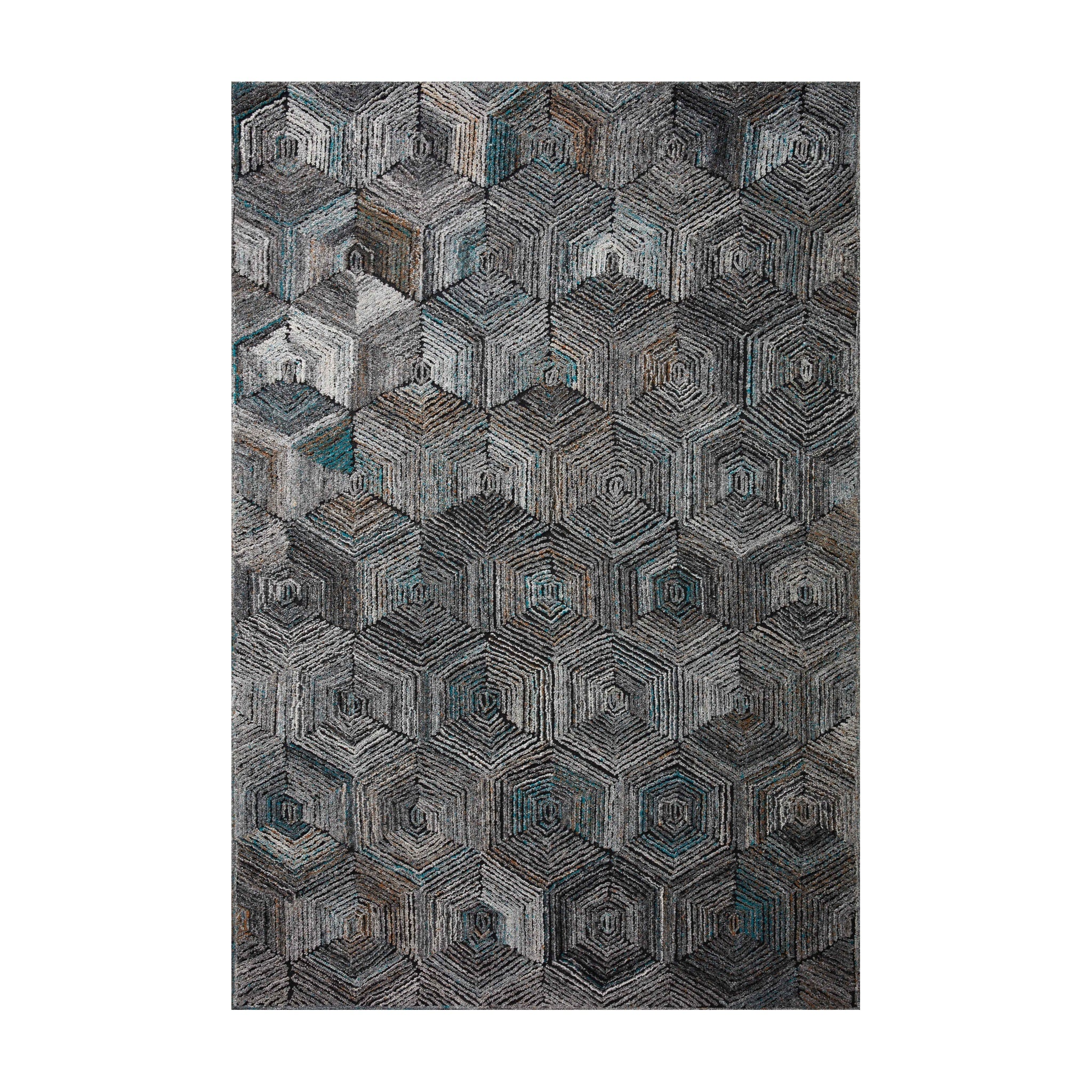 Loloi Prescott Metal Rug RUGS - wool Loloi 18" x 18"