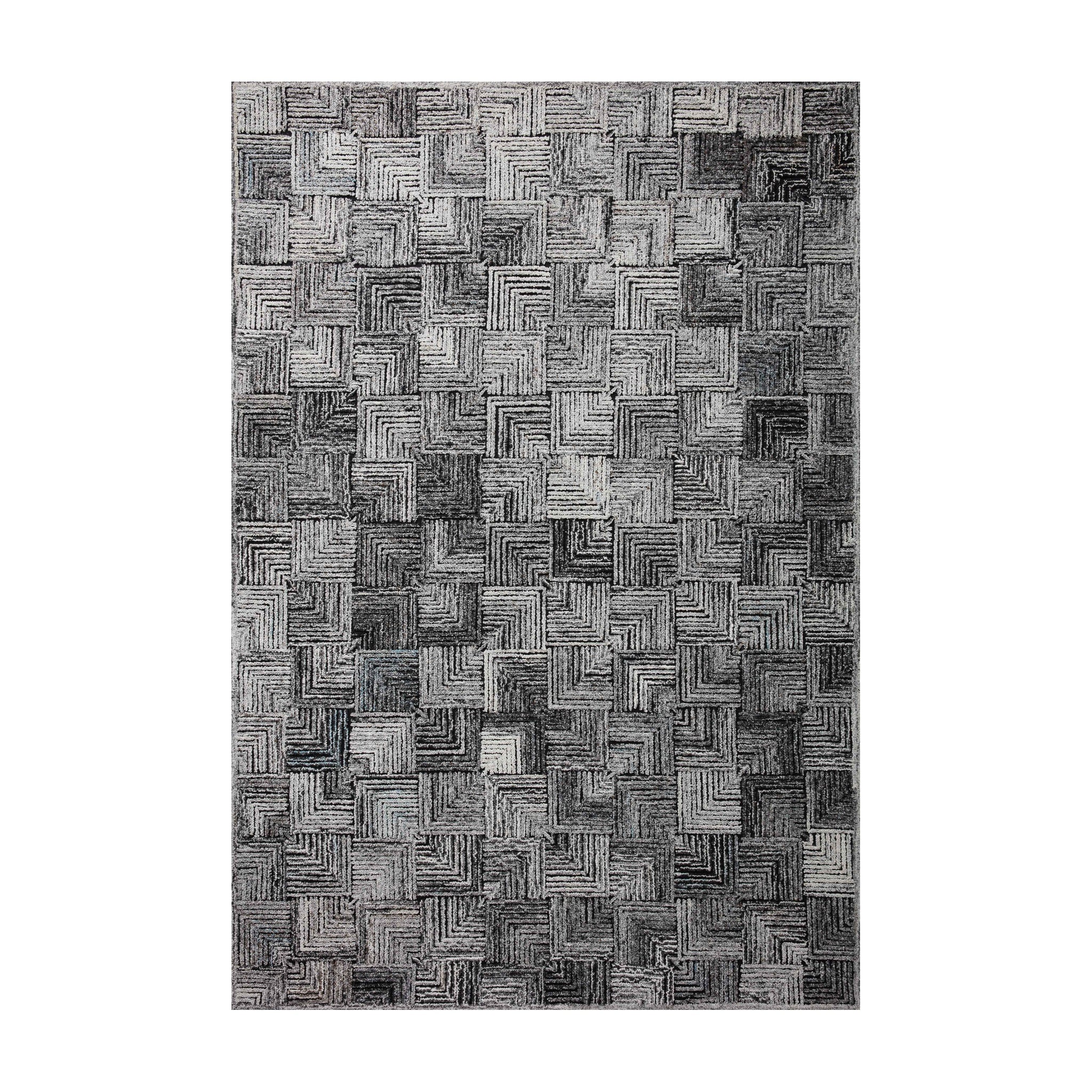 Loloi Prescott Silver Rug RUGS - wool Loloi 18" x 18"