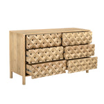 Farren 6 Drawer Dresser FURNITURE - dressers & chests Moe's Furniture