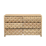 Farren 6 Drawer Dresser FURNITURE - dressers & chests Moe's Furniture