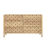 Farren 6 Drawer Dresser FURNITURE - dressers & chests Moe's Furniture