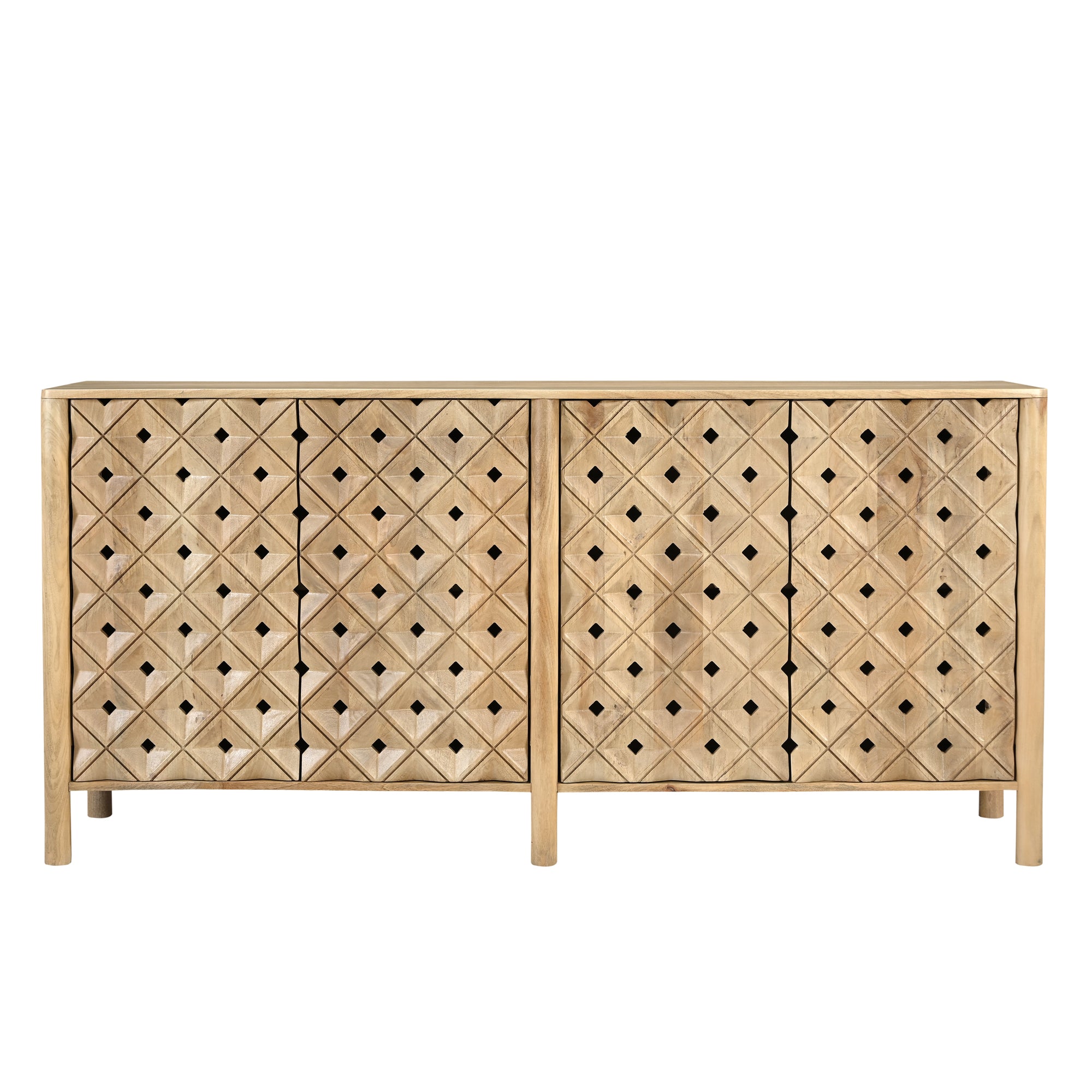 Farren 4 Door Sideboard FURNITURE - sideboards & cabinets Moe's Furniture