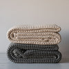 Oatmeal Stonewashed Waffle Bed Cover - Rug & Weave