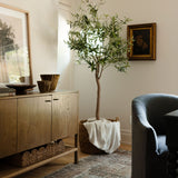 FLOOR MODEL - Cove Dining Chair - Bergamo Charcoal FURNITURE - floor model Four Hands
