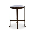 Hailyn Side Table FURNITURE - side tables Moe's Furniture White Marble