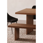 Koshi Bench Sandblasted Amber Oak FURNITURE - benche Moe's Furniture