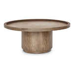 Corin Coffee Table FURNITURE - coffee tables Moe's Furniture Brown