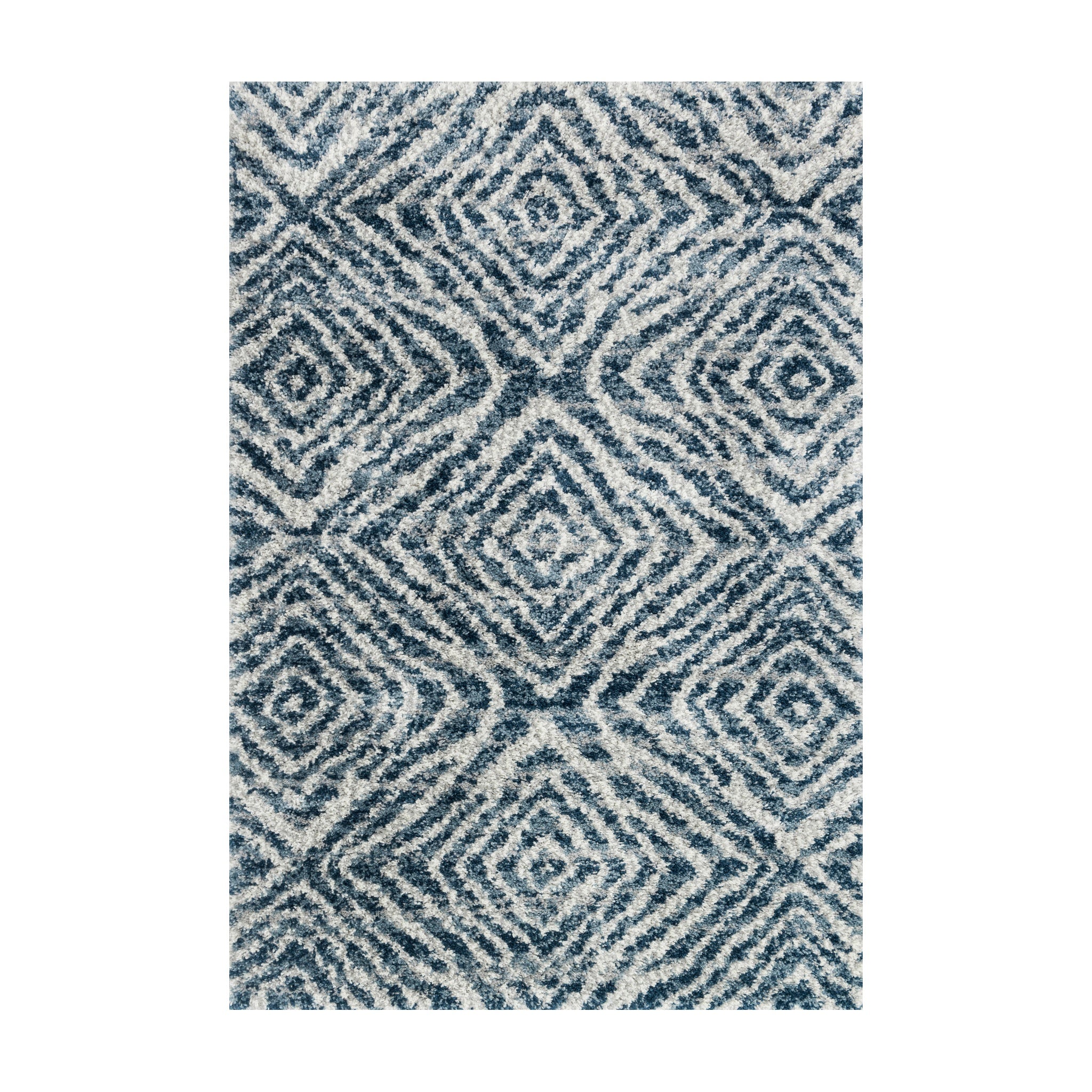 Loloi Quincy Ocean / Pebble Rug RUGS - synthetic Loloi 18" x 18"