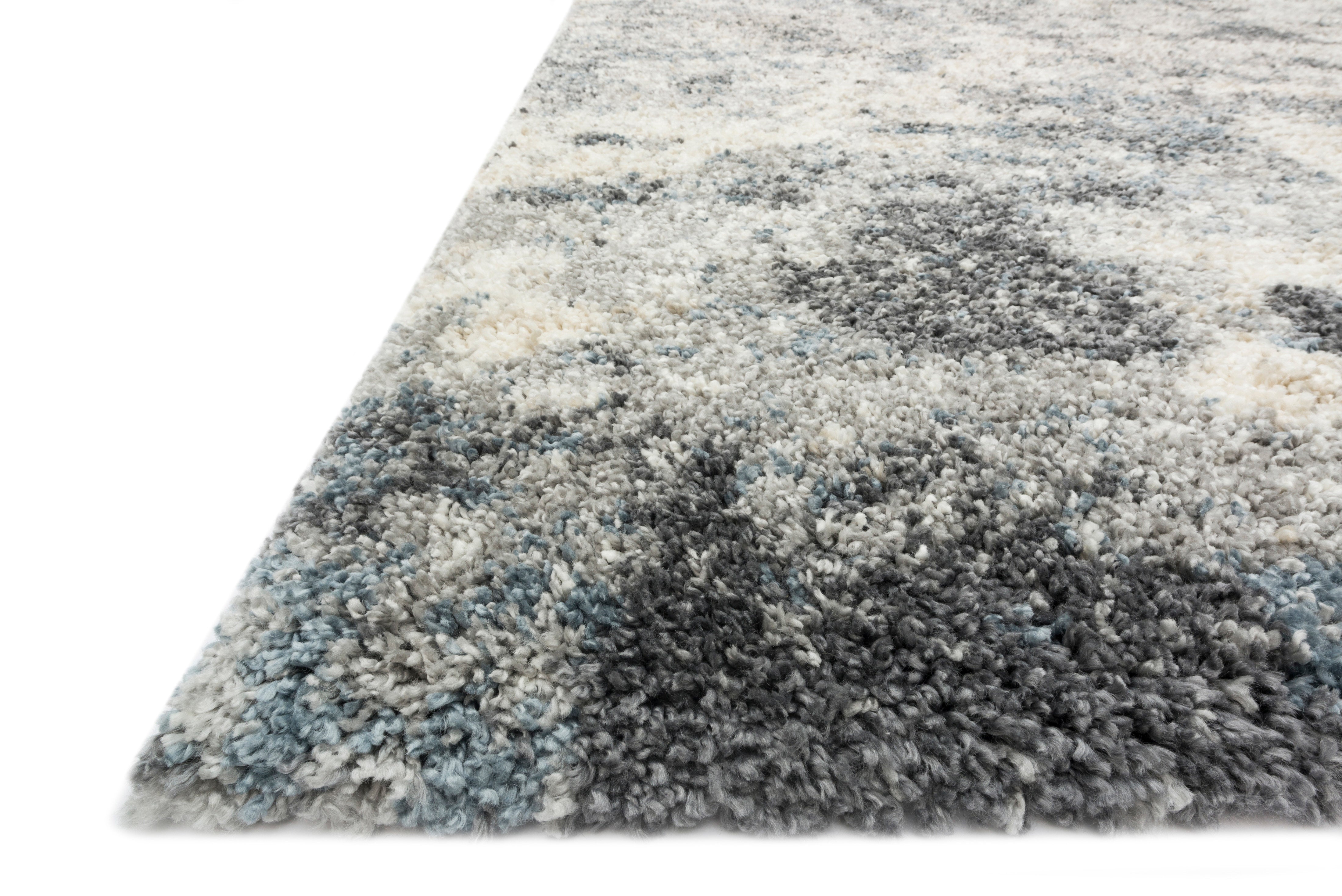Loloi Quincy Slate Rug RUGS - synthetic Loloi