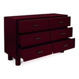 Juniper 6 Drawer Dresser FURNITURE - dressers & chests Moe's Furniture