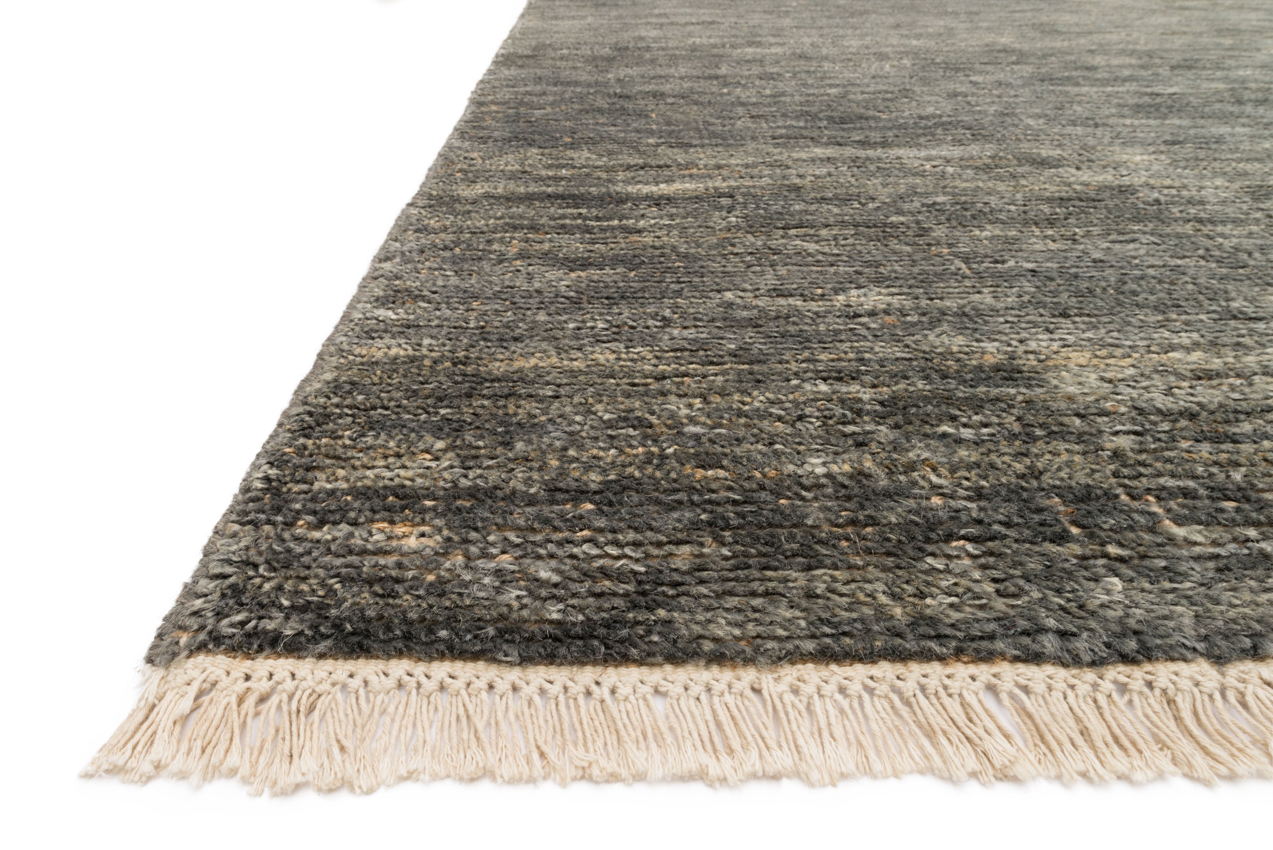 Loloi Quinn Grey Rug RUGS - jute Loloi