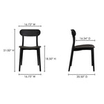 Kent Outdoor Dining Chair - Set of 2 FURNITURE - dining chair Moe's Furniture