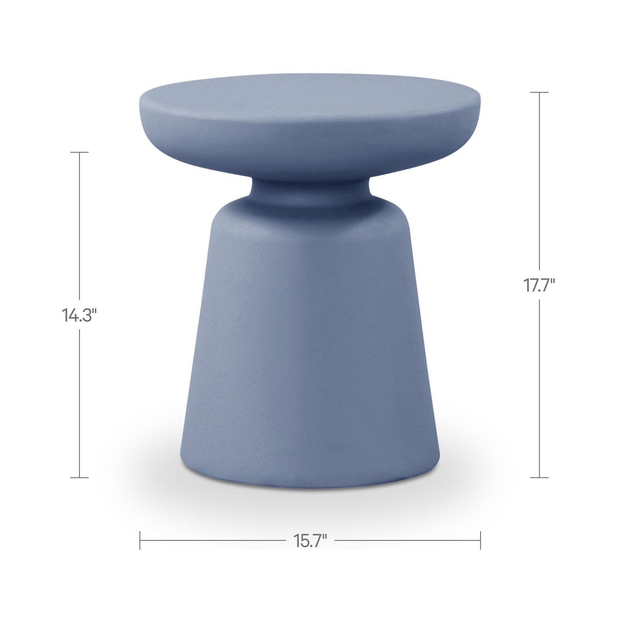 Ruth Outdoor Side Table FURNITURE - outdoor table Moe's Furniture