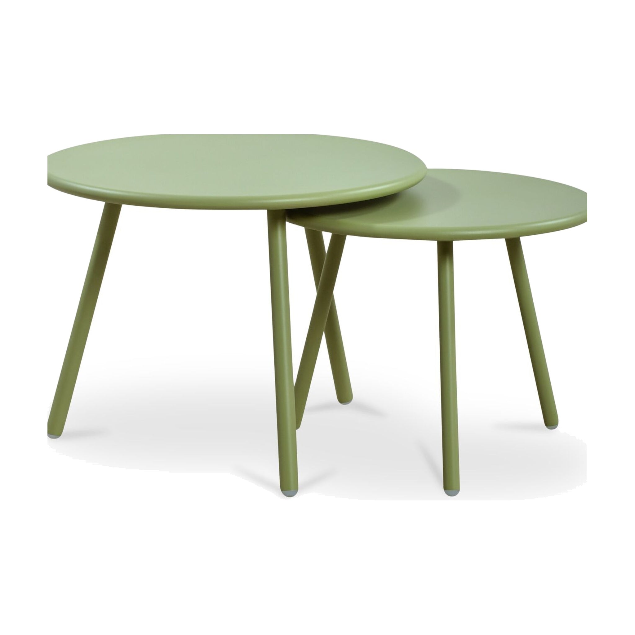 Kari Outdoor Nesting Coffee Table FURNITURE - outdoor coffee table Moe's Furniture Green