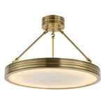 Newman Semi Flush LIGHITING - semi-flush Uttermost