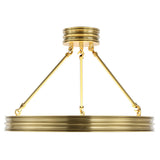 Newman Semi Flush LIGHITING - semi-flush Uttermost