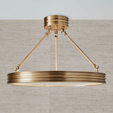 Newman Semi Flush LIGHITING - semi-flush Uttermost