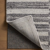 Magnolia Home by Joanna Gaines x Loloi Rae Charcoal / Mist Rug