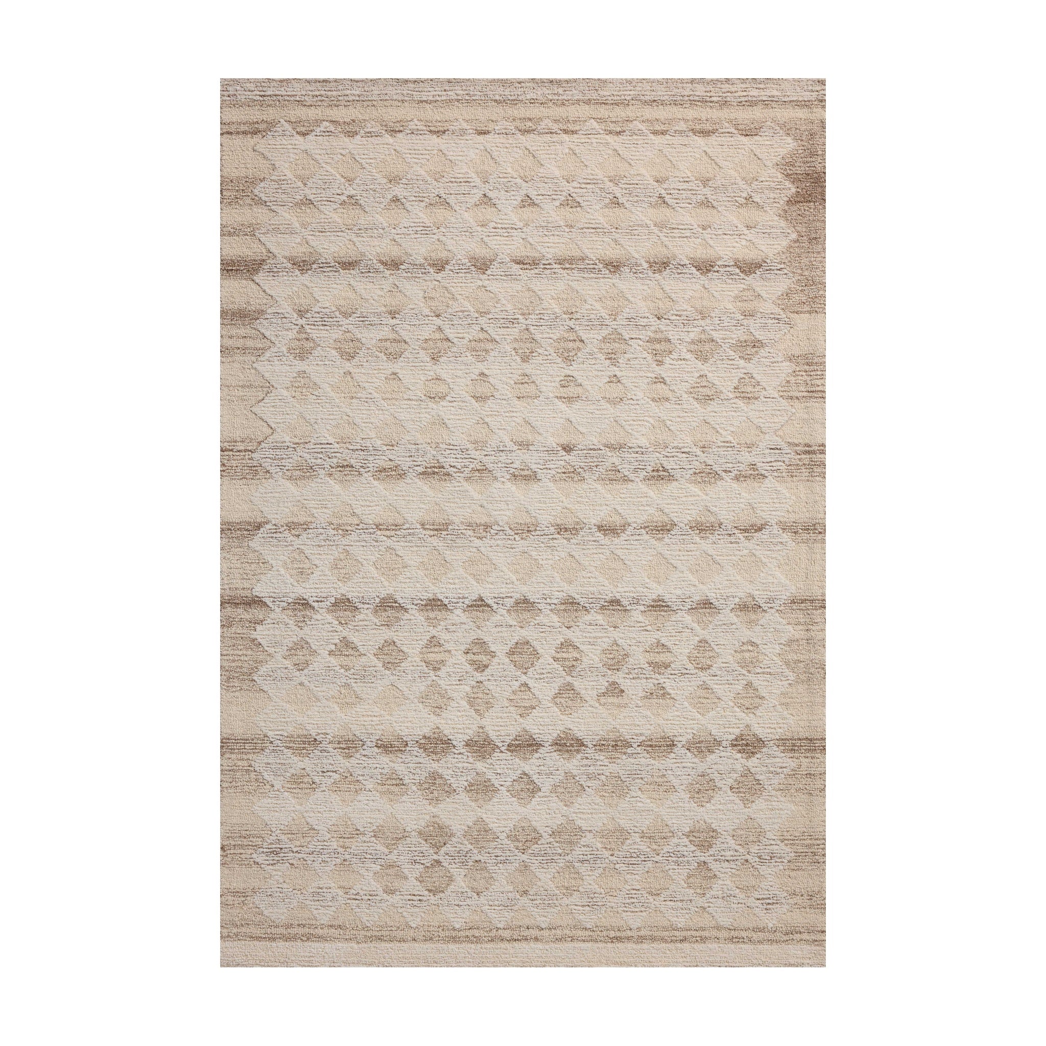 Joanna Gaines x Loloi Rae Natural / Ivory Rug RUGS - wool Loloi 18" x 18"