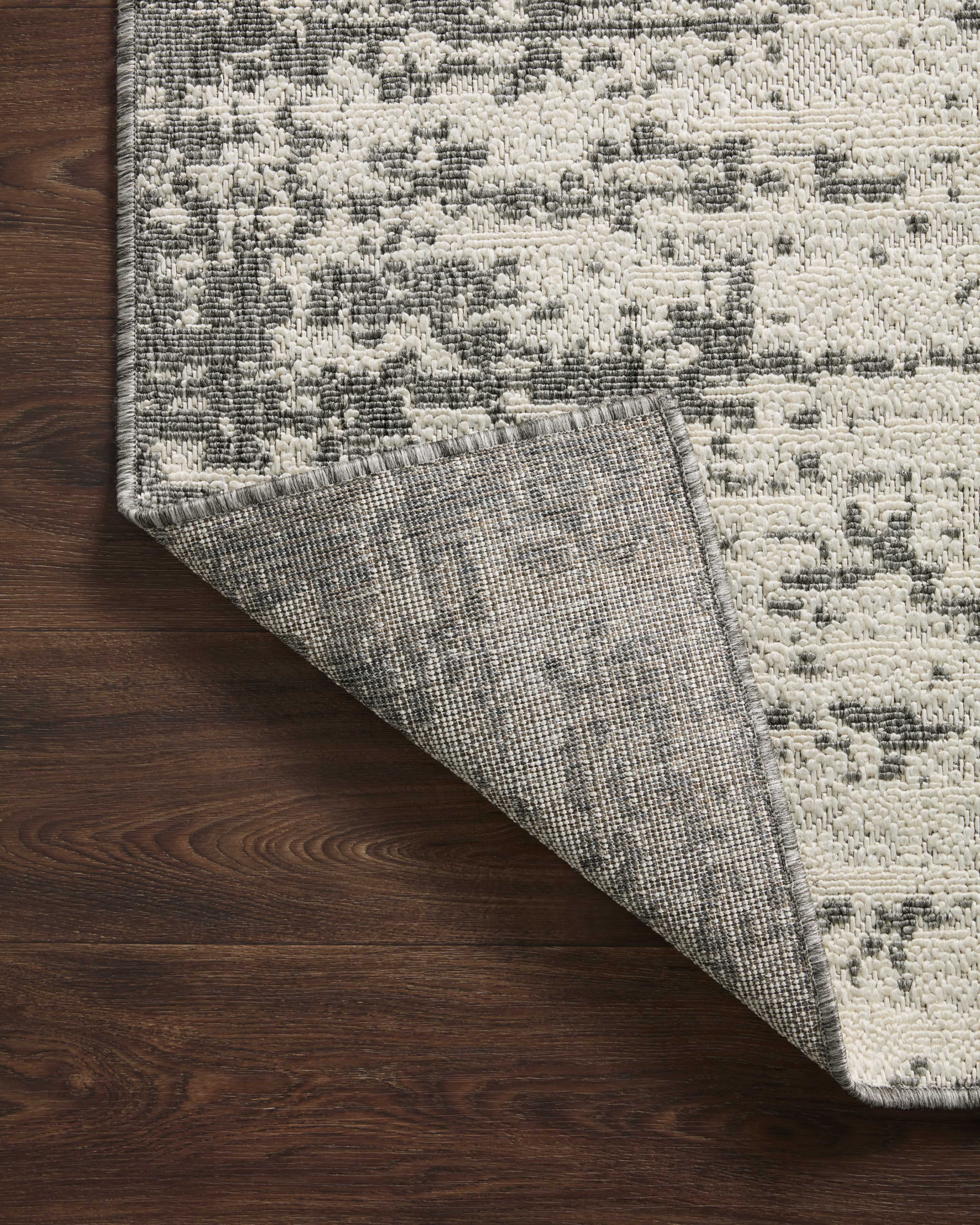 Loloi Rainier Ivory / Grey Rug Loloi