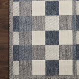 Loloi Rainier Ivory / Denim Rug Loloi